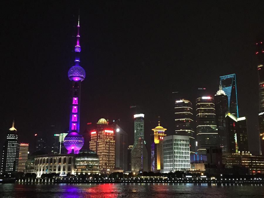 Shanghai Nights Photograph by Amanda Jordan