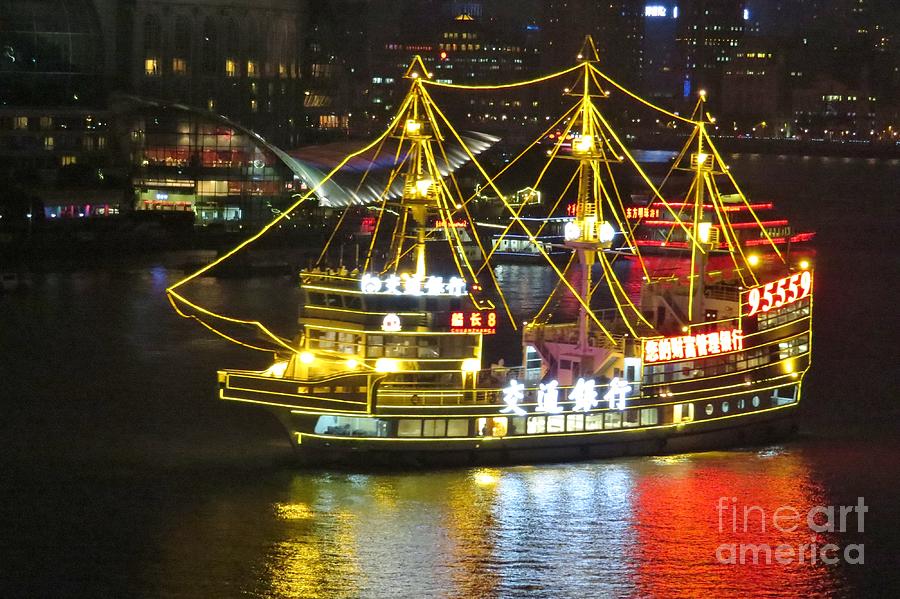 Shanghai Ship Photograph by World Reflections By Sharon