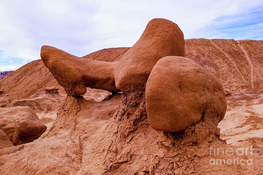 Shapes in Goblin Valley Photograph by Jeff Swan