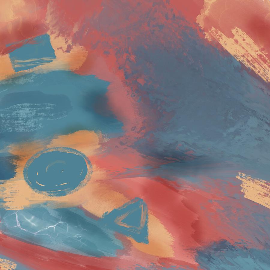 Shapes in Space Digital Art by Ruth Harrigan Shapes in Space Digital Art by Ruth Harrigan