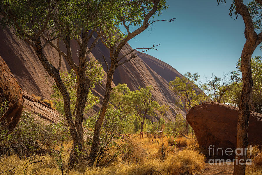Shapes of Uluru Photograph by Agnes Caruso