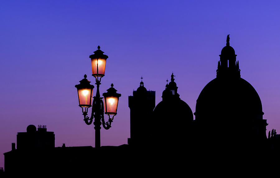 Shapes of Venice Silhouettes Photograph by Elvira Peretsman
