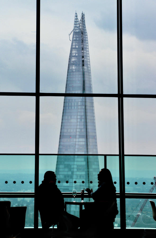 Shard View Lunch Photograph by Jim Albritton