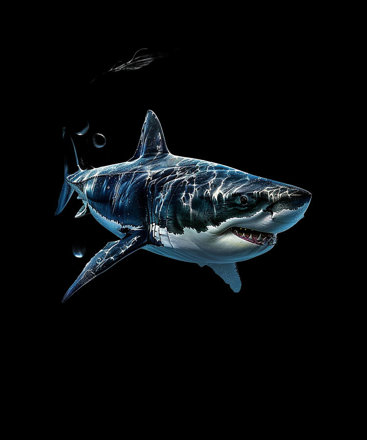 Sharks Digital Art - Shark Advocacy Work by Lotus-Leafal