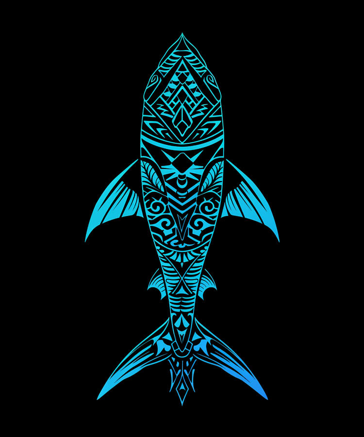 Nature Digital Art - Shark Behavioral Studies by Robertz-schuler