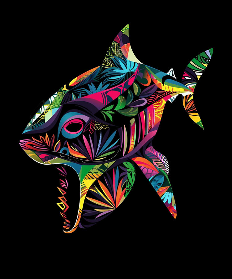 Sharks Digital Art - Shark Ecological Role by Lotus-Leafal
