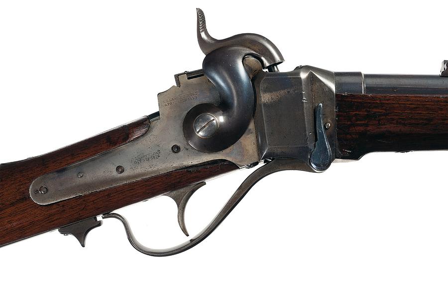 Sharps 1859 Rifle Digital Art by Kim Chance