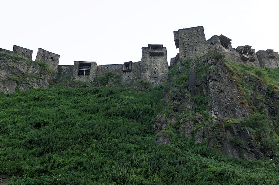 Shatili fort, Khevsureti, Georgia Photograph by Vyacheslav Argenberg