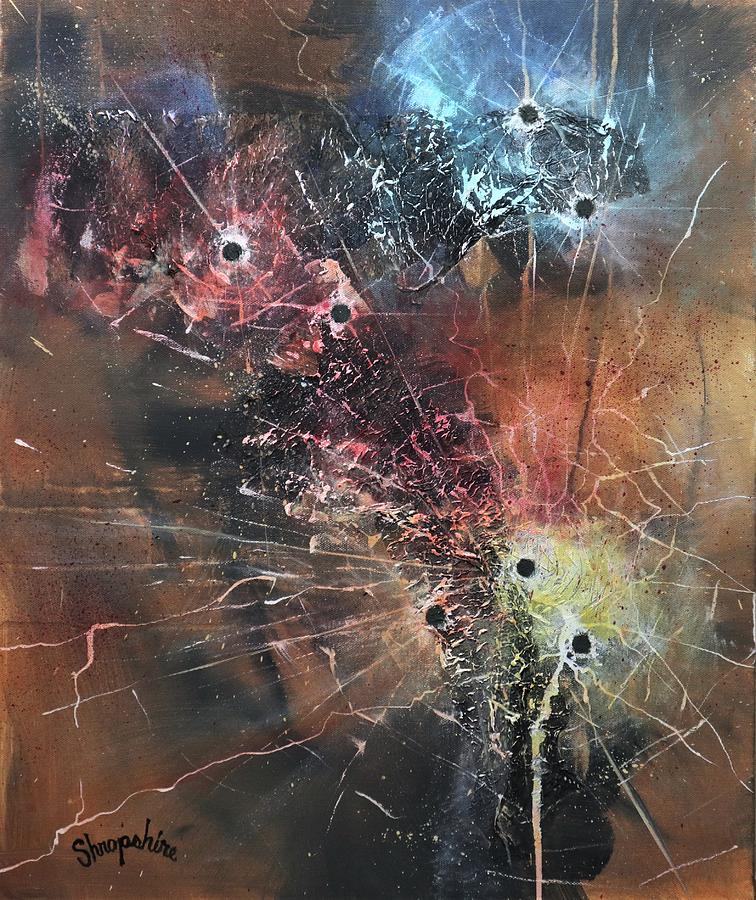 Shattered Painting by Tom Shropshire