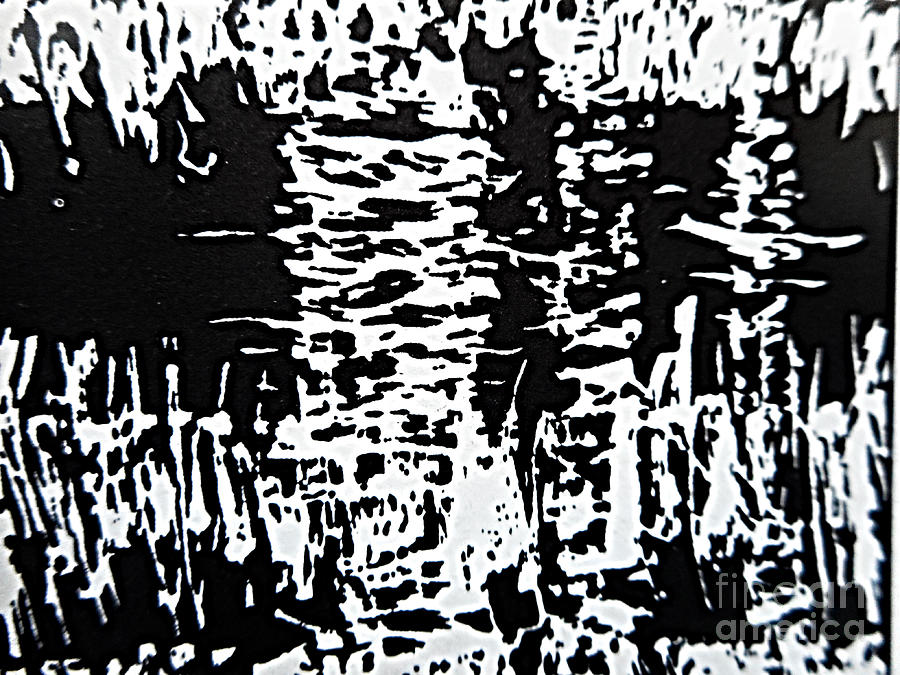 Shattering Pattern-21 Painting