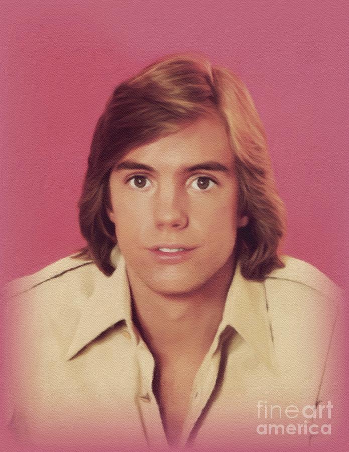 Shaun Cassidy, Actor, Singer, Producer Painting by John Springfield