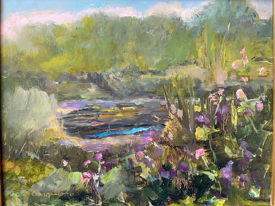Shaw Nature Reserve Painting by Donna Carrillo