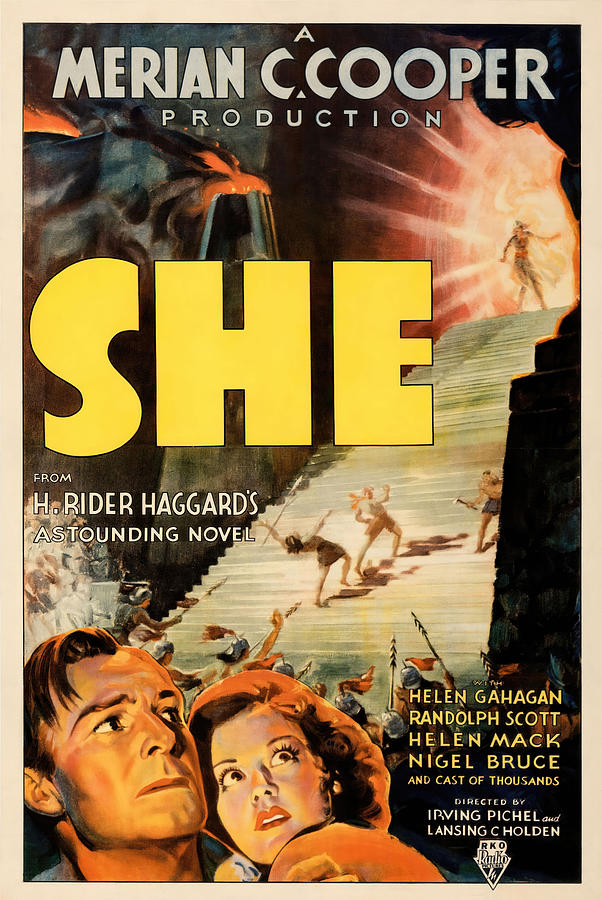 SHE -1935-, directed by IRVING PICHEL. Photograph by Album