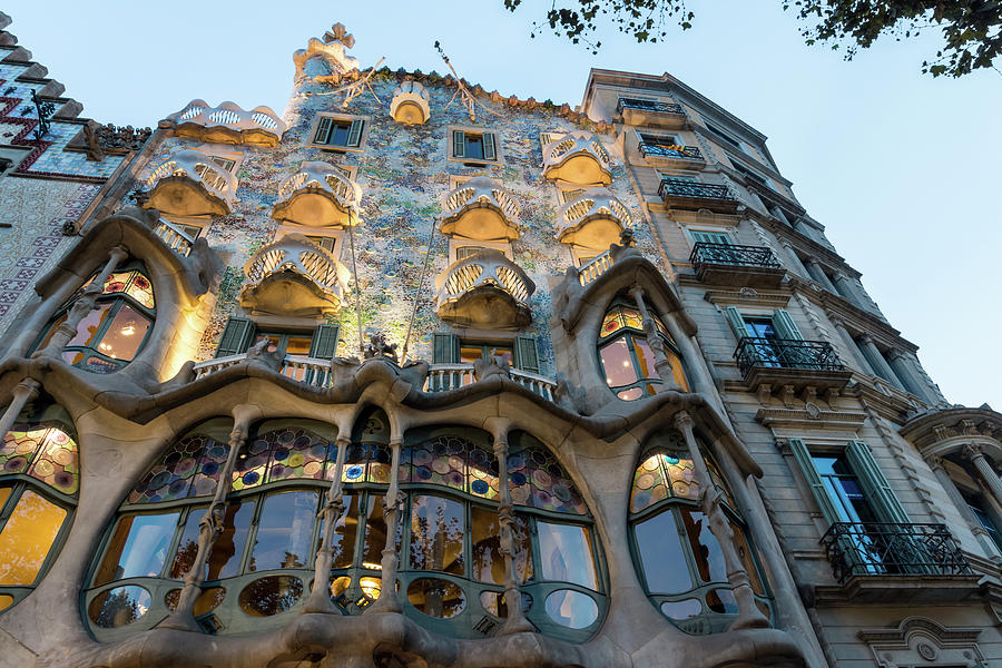 She is so Special - Antoni Gaudis Casa Batllo in Barcelona Photograph by Georgia Mizuleva