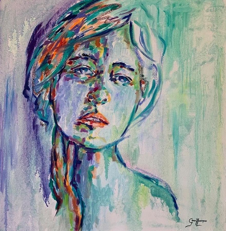 She learned to value her sensuality Painting by Grady Tomlinson Zeeman ...