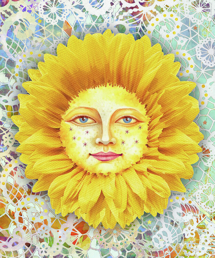 She Rises In The East Mixed Media by Sharon Cummings