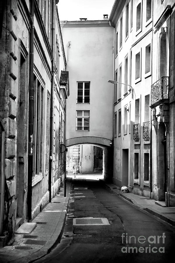She Walks in the Light in Avignon Photograph by John Rizzuto