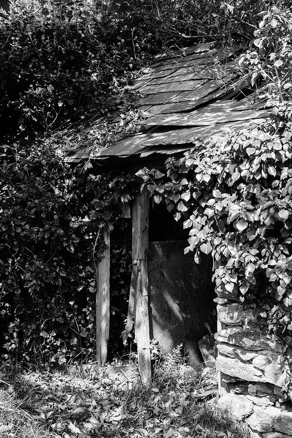 Black And White Photograph - Shed - Retired by Bear R Humphreys Black And White Photograph - Shed - Retired by Bear R Humphreys