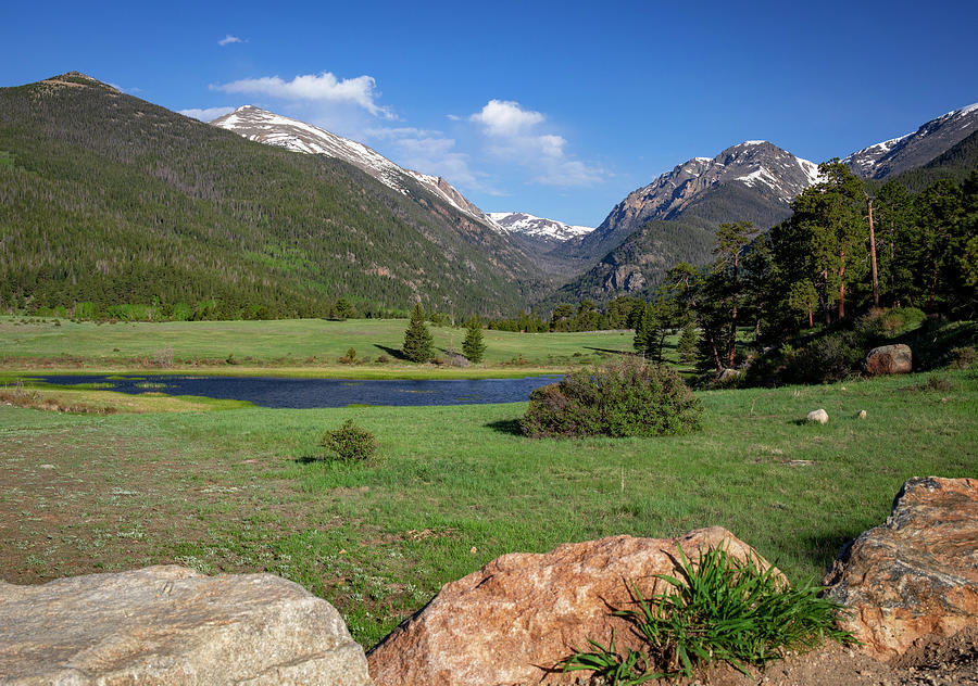 Rocky Mountain National Park Photograph - Sheep Lake Rocky Mountain National Park by Dan Sproul
