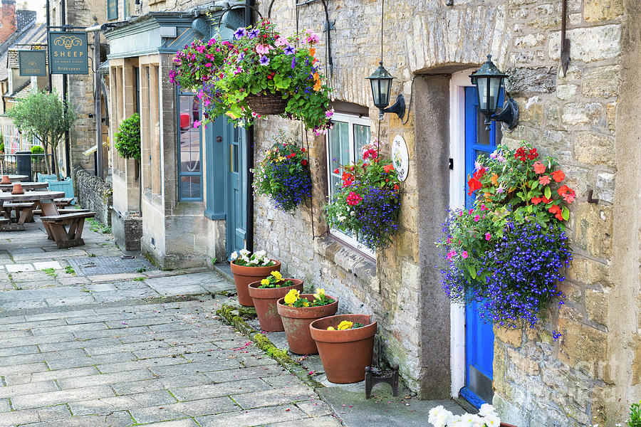 Sheep Street in Stow on the Wold Photograph by Tim Gainey