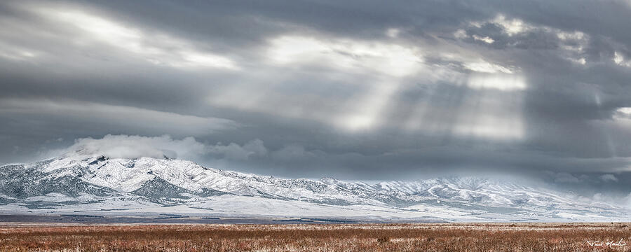 Sheeprock Range Panorama Photograph by Paul Martin