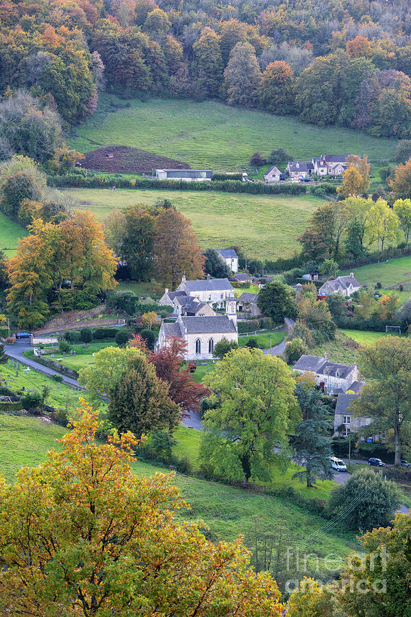 Sheepscombe in the Autumn Photograph by Tim Gainey