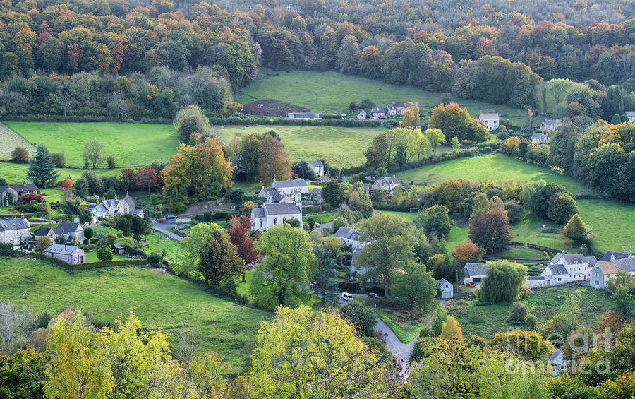 Sheepscombe in the Fall Photograph by Tim Gainey
