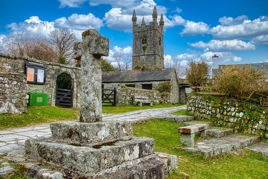 Sheepstor Church Dartmoor Photograph by Roger Mechan - Fine Art America