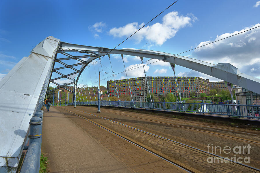 Sheffield Tramway Cityscape Photograph by Alison Chambers - Fine Art ...