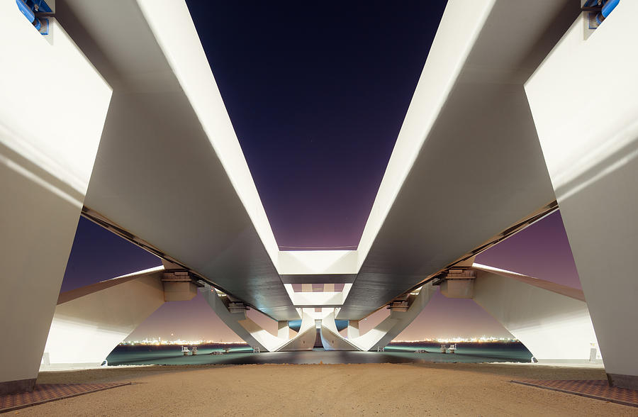 Sheikh Zayed Bridge Photograph by Spreephoto.de