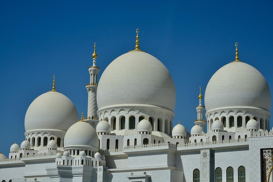 Sheikh Zayed Mosque Splendor Photograph by Omar Shafey - Fine Art America