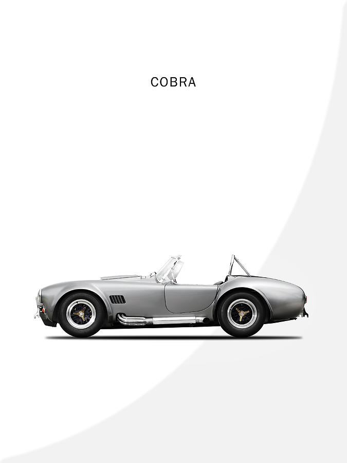 Car Photograph - Shelby Cobra by Mark Rogan