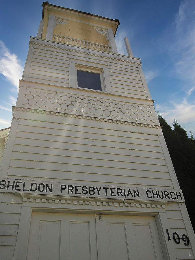 Sheldon Presbyterian Church Photograph by Kelly Larson
