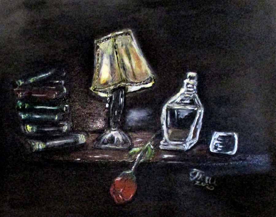 Shelf of Memories Painting by Clyde J Kell