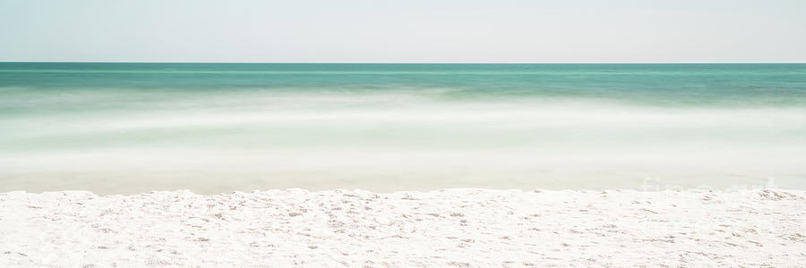 Shell Island Beach Panama City Florida Panorama Photo Photograph by Paul Velgos