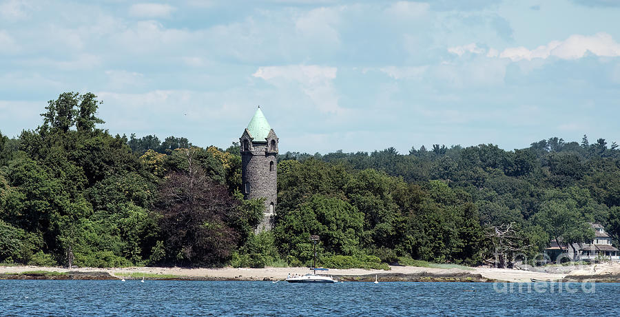 Shell Island Tower in Greenwich, Connecticut Photograph by David Oppenheimer