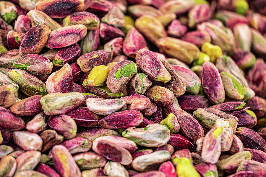 Shelled Pistachio Nuts at the Market Photograph by Stuart Litoff