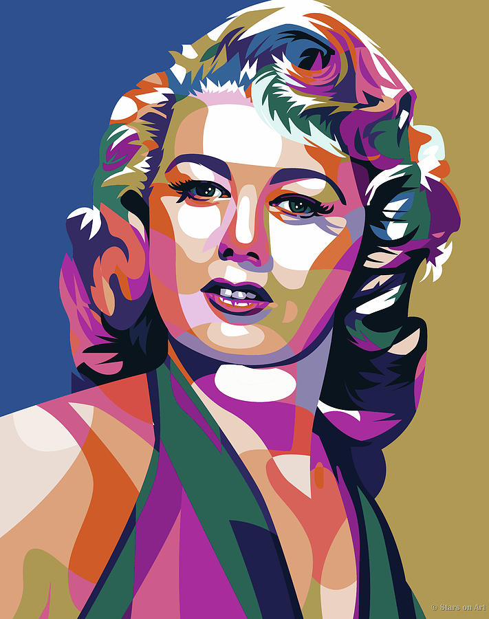 Hollywood Painting - Shelly Winters 2 by Movie World Posters