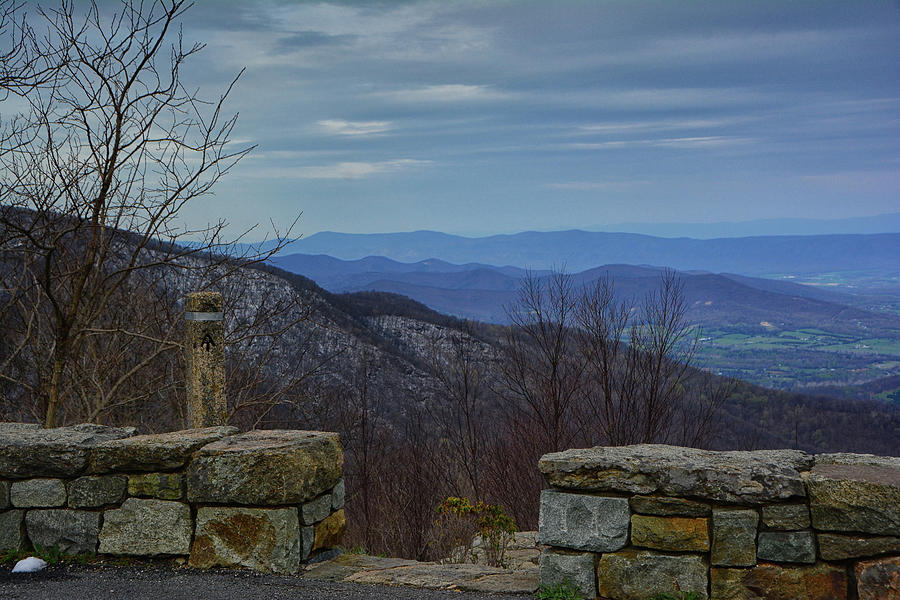 Shenandoah Appalachian Trail in Winter Photograph by Raymond Salani III