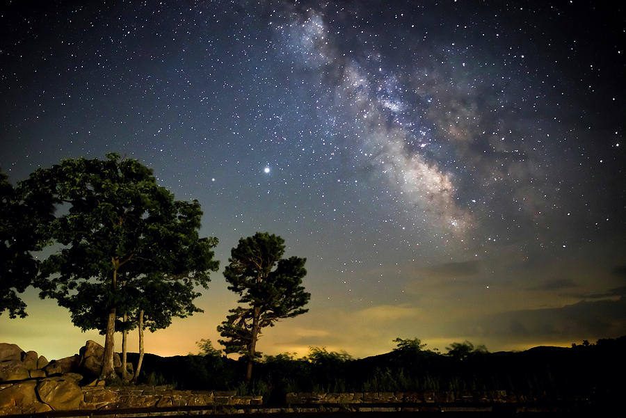 Shenandoah Milky Way Photograph by Lori Coleman