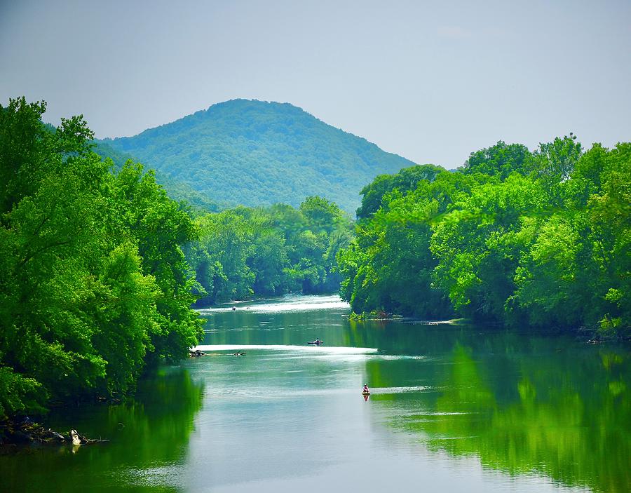 Shenandoah River On A Sunday Photograph by Tracy Rice Frame Of Mind