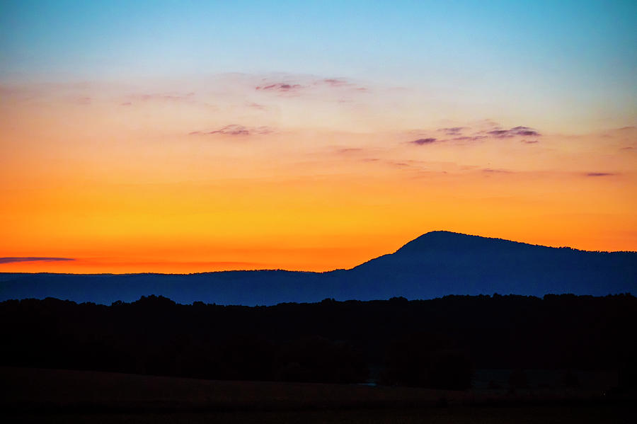 Shenandoah Sunset Photograph by Mark Papke