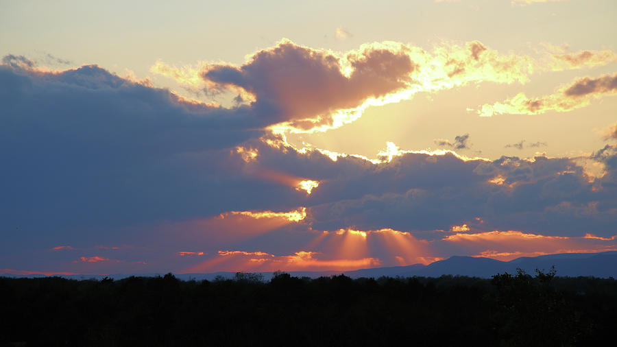 Shenandoah sunset october nights 3 photograph by daniel beard fine