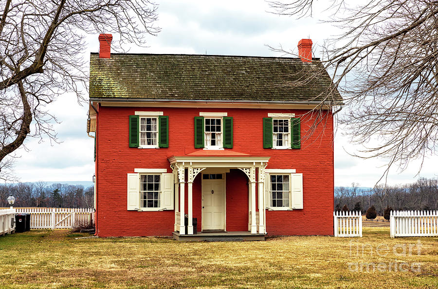 Sherfy House in Gettysburg Photograph by John Rizzuto