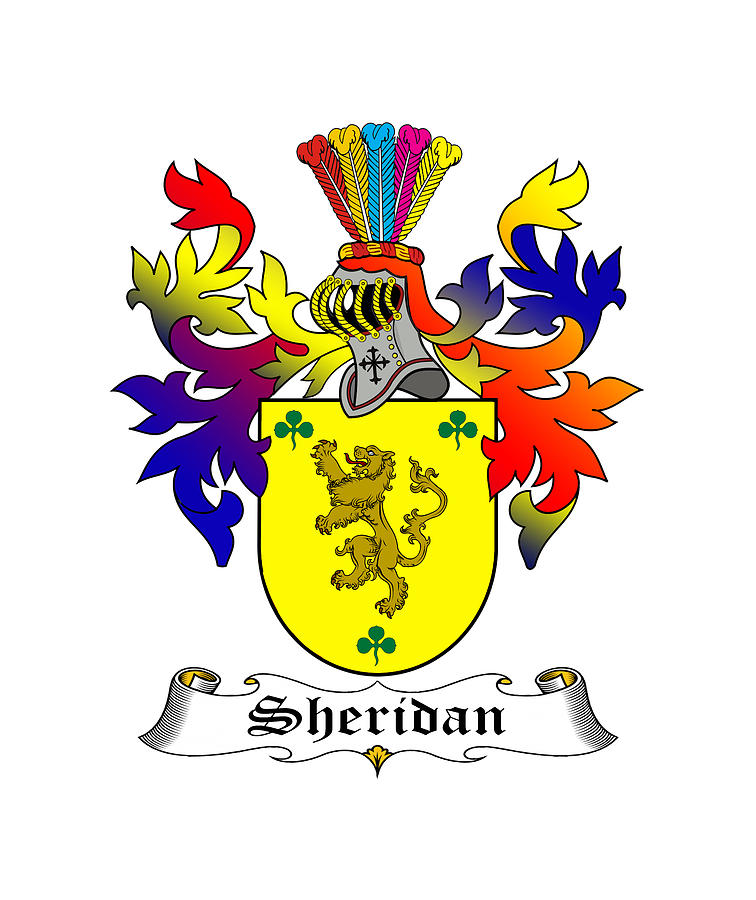 Sheridan Family Crest Photograph by Cathal Devlin - Pixels