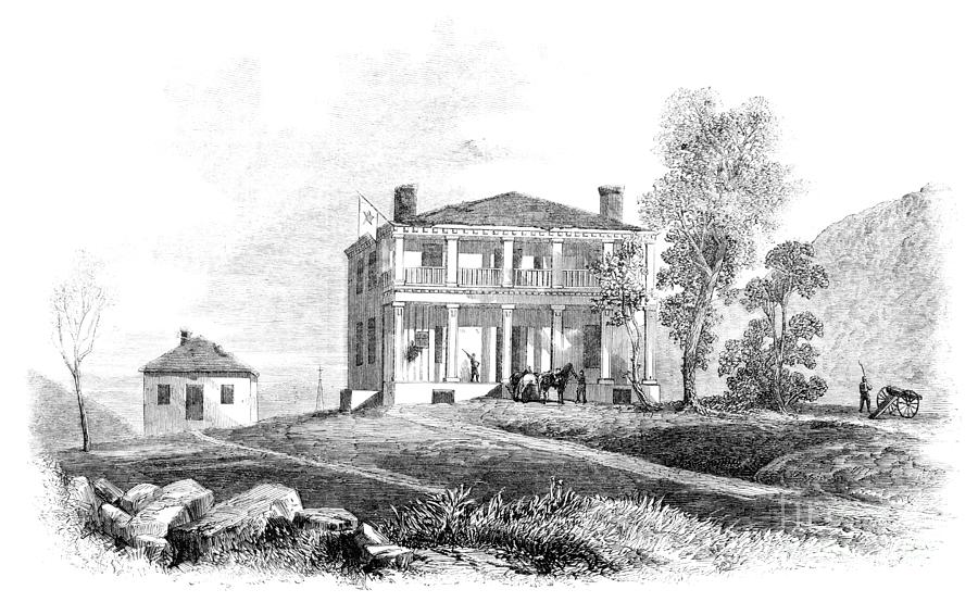 Sheridan Headquarters, 1864 Drawing by James E Taylor