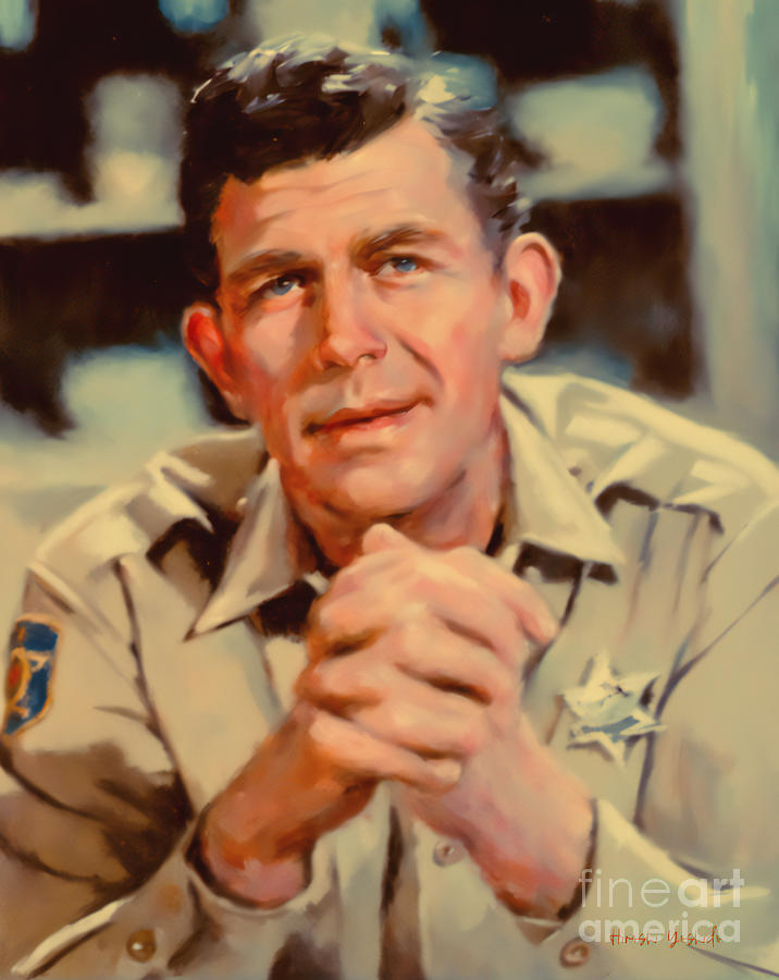 Sheriff Andy Taylor of Mayberry Digital Art by Hiroshi Yoshido - Fine ...