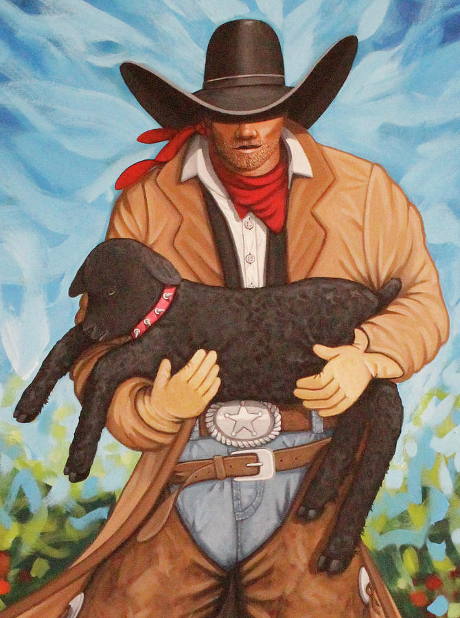 Shes A Black Sheep Painting by Lance Headlee