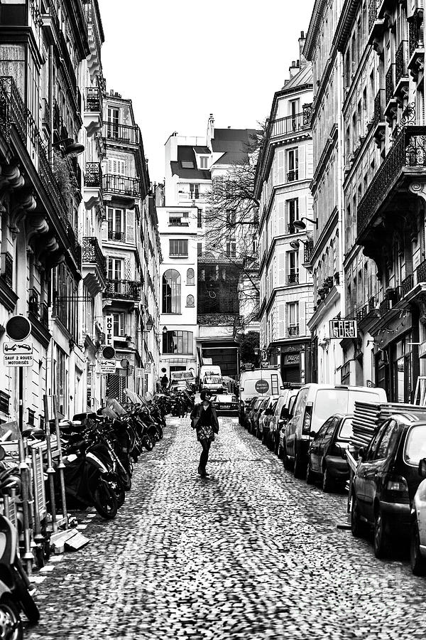 Shes the One in Montmartre Paris Photograph by John Rizzuto