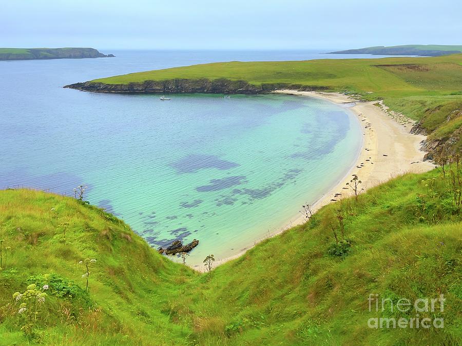 Landscape Photograph - Shetland Islands Scotland 005 by Douglas Brown